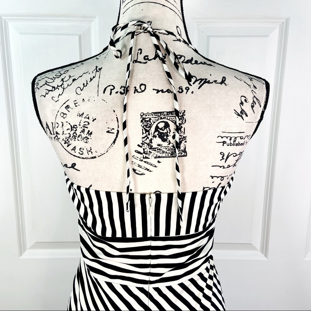 White House Black Market Striped Dress – Effortless Elegance & Chic Style - Picture 6 of 11